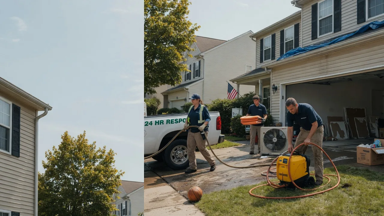 Emergency Water Damage Restoration in Rowena, TX near me